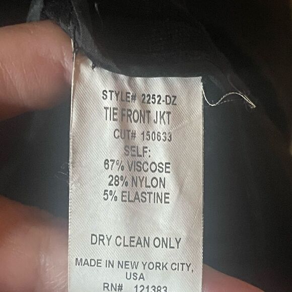 Garfield & Marks Cinched Belt Jacket - Picture 9 of 9